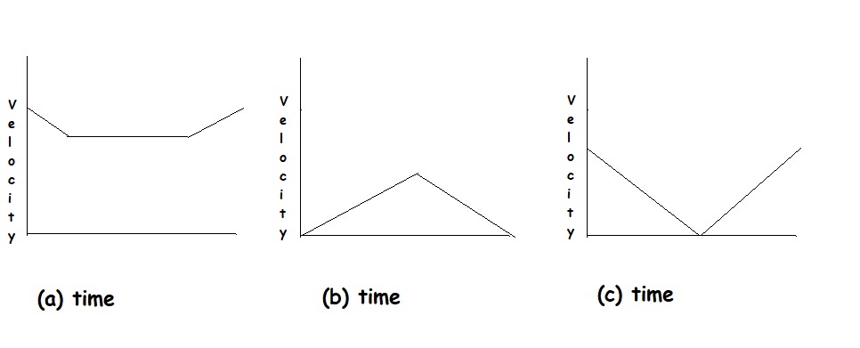 Velocity time graphs class 9 model question paper
